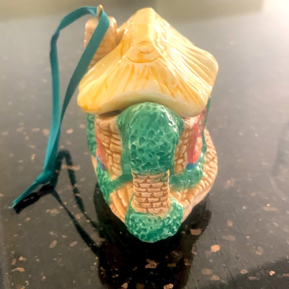 Hallmark 1995 mini teapot hanging ceramic decoration - Picture 4 of 6